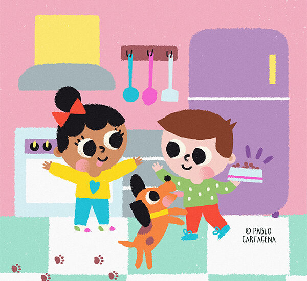 kids dog kitchen by pablo cartagena