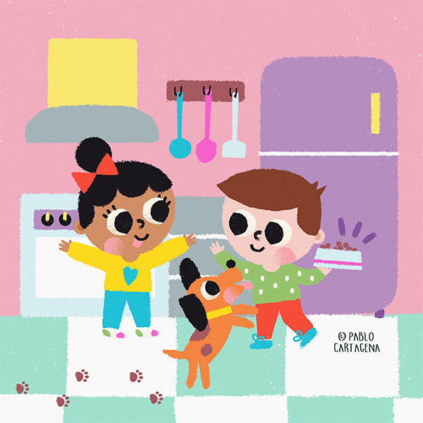 kids dog kitchen by pablo cartagena